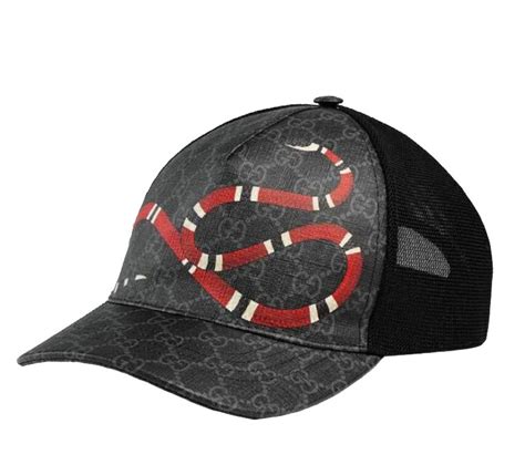 casquette gucci serpent noir|farfetch gucci homme.